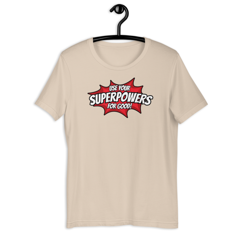 Everyday Hero T-Shirt — Soft Cream