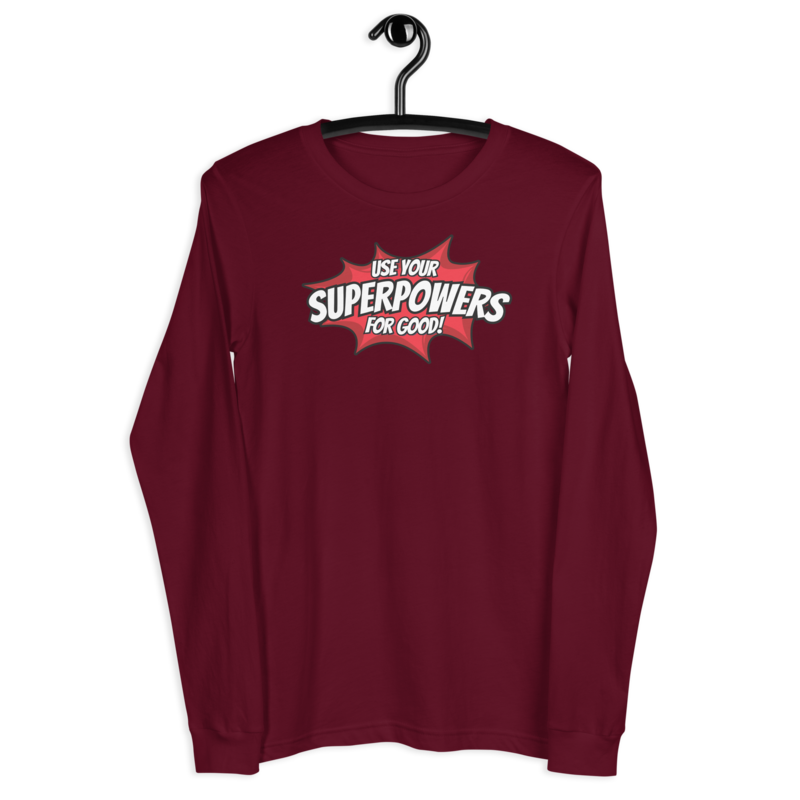 Signature Long Sleeve — Maroon