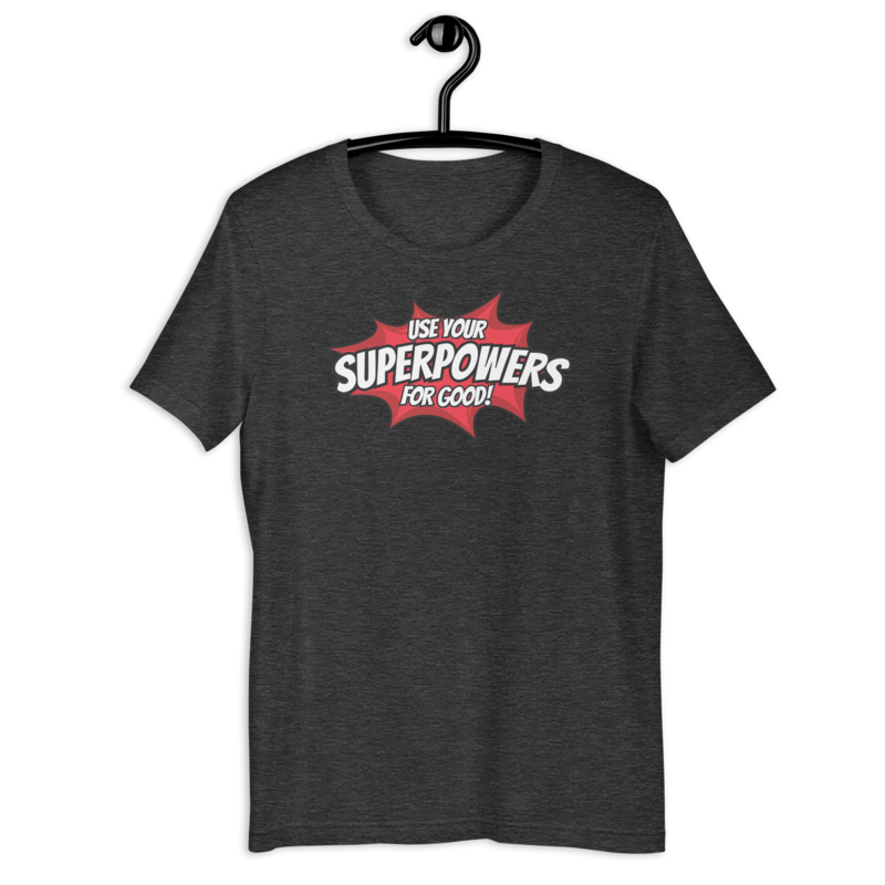 Everyday Hero T-Shirt — Dark Grey Heather