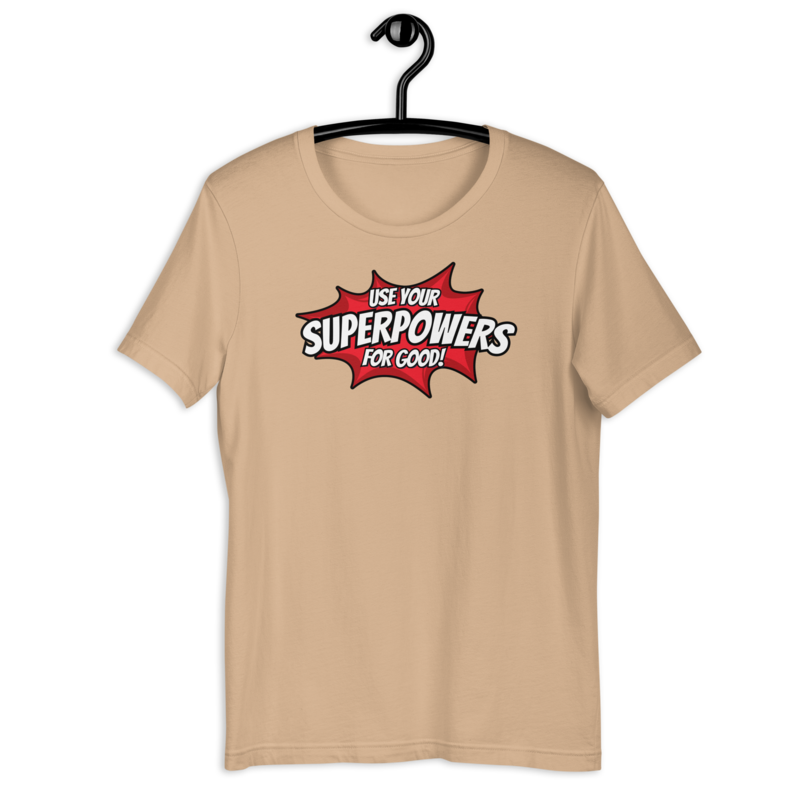 Everyday Hero T-Shirt — Tan