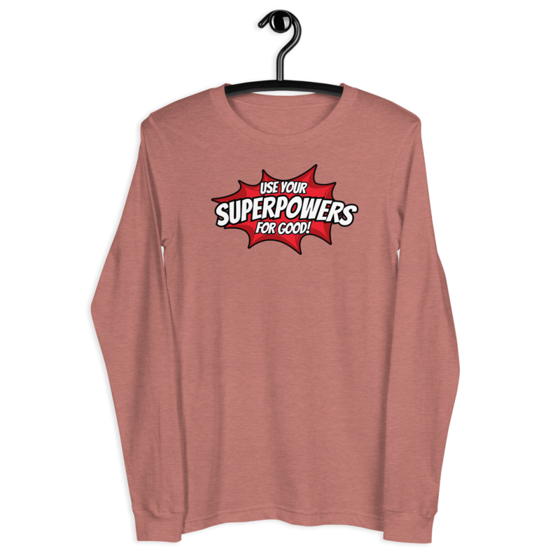 Signature Long Sleeve — Heather Mauve