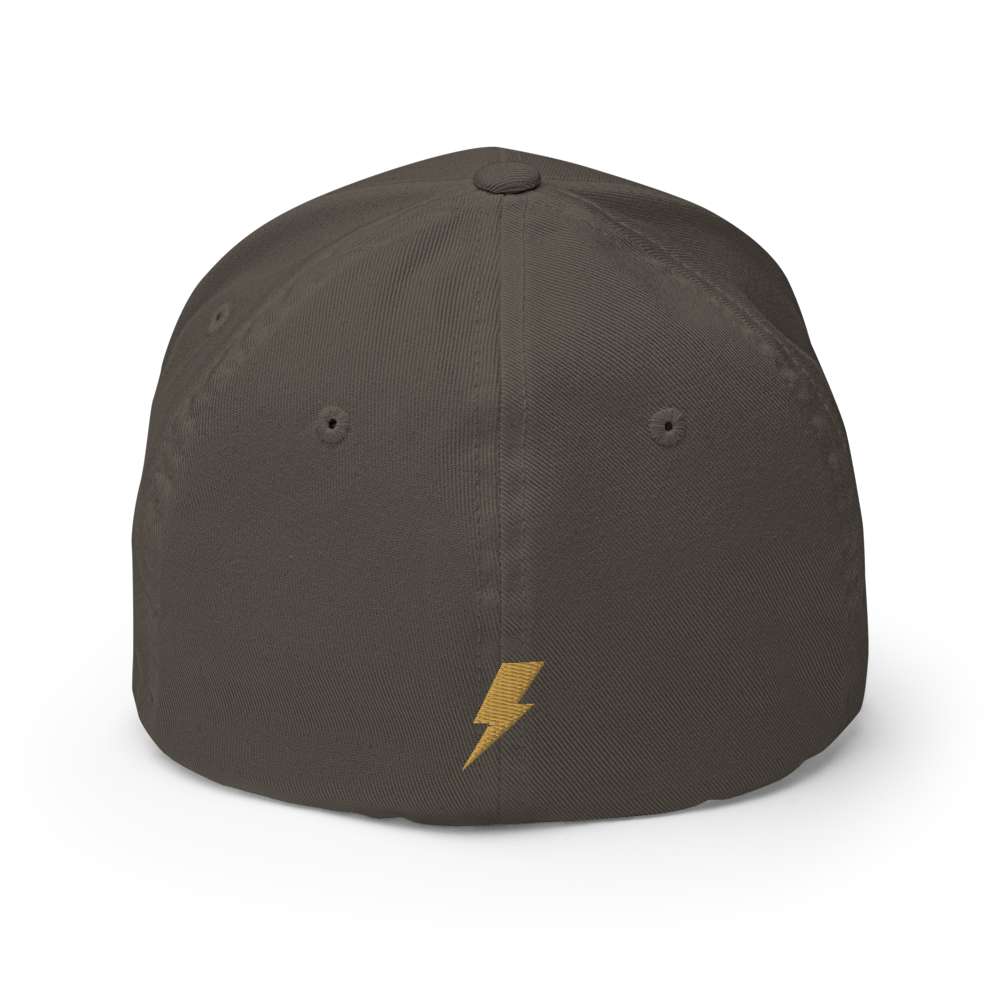 Built For This Cap (Flexfit 6277) — Dark Grey (back)