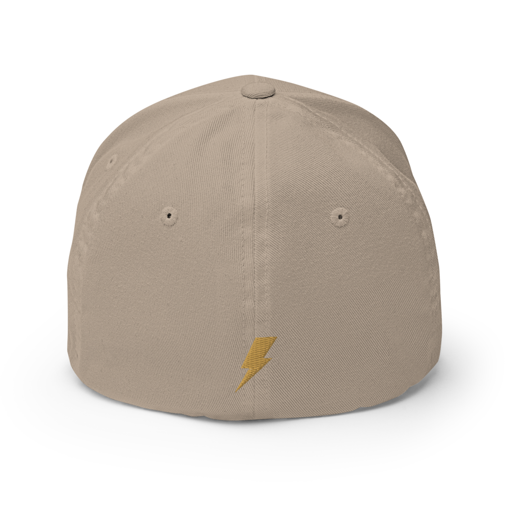 Built For This Cap (Flexfit 6277) — Khaki (back)