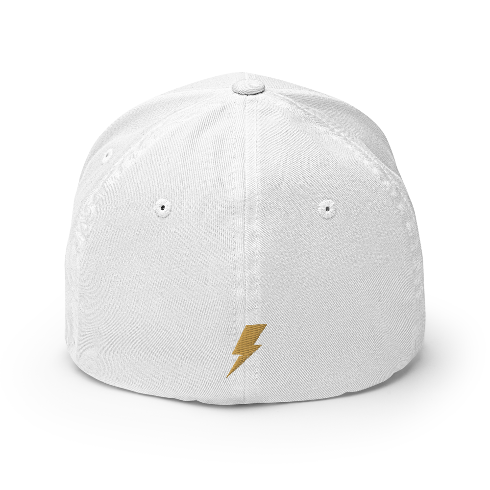 Built For This Cap (Flexfit 6277) — White (back)