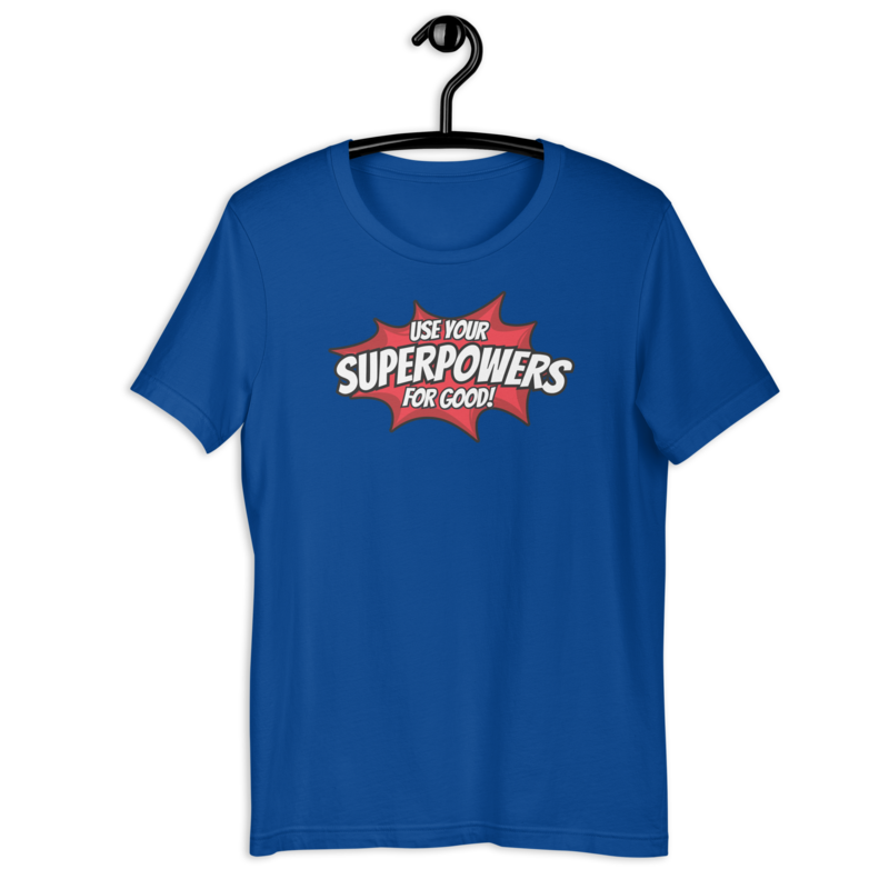 Everyday Hero T-Shirt — True Royal