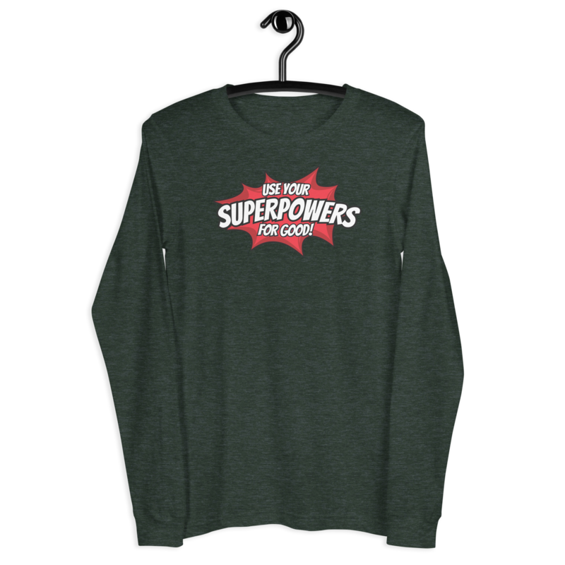Signature Long Sleeve — Heather Forest