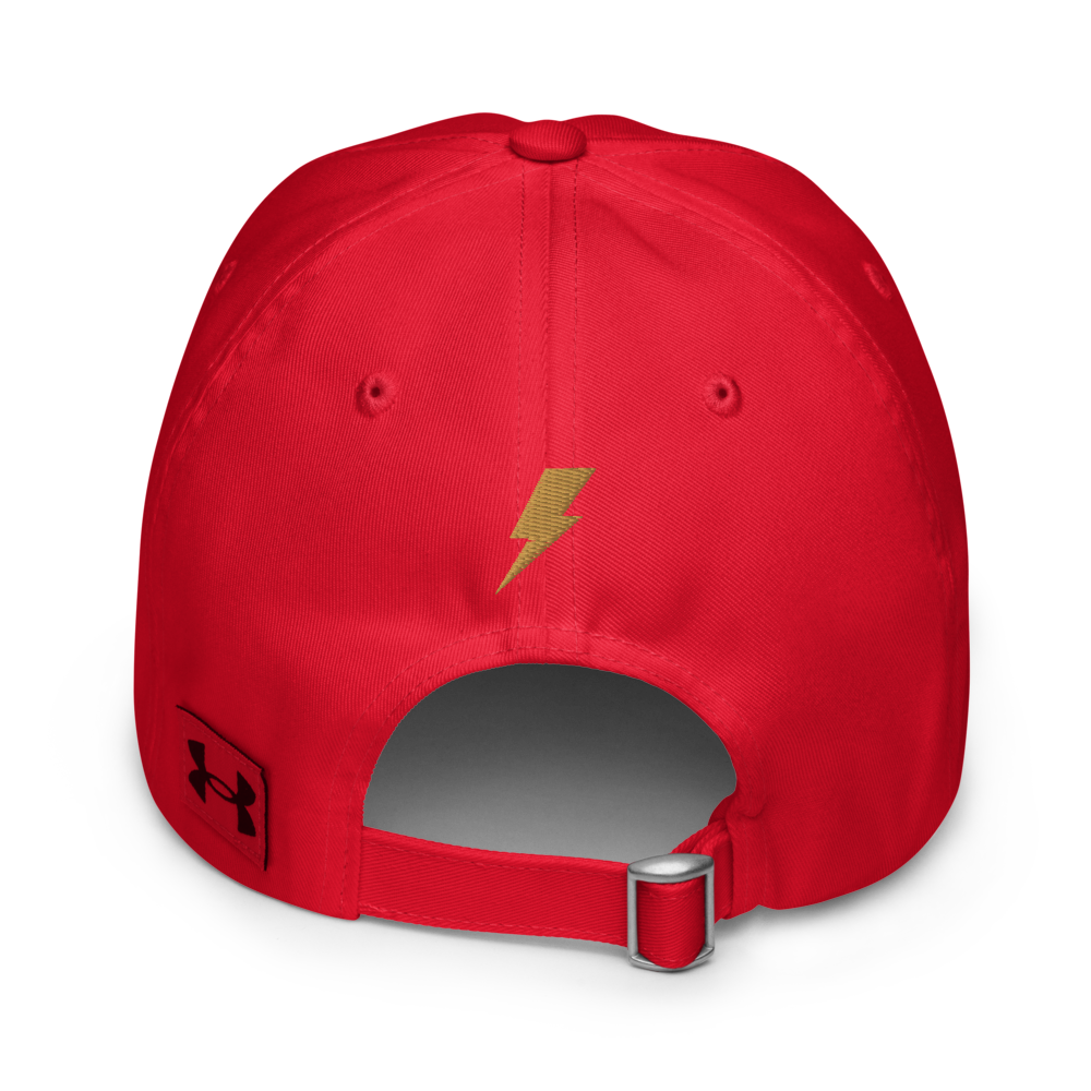 Reliable Cap (UA Dad Hat) — Red (back)