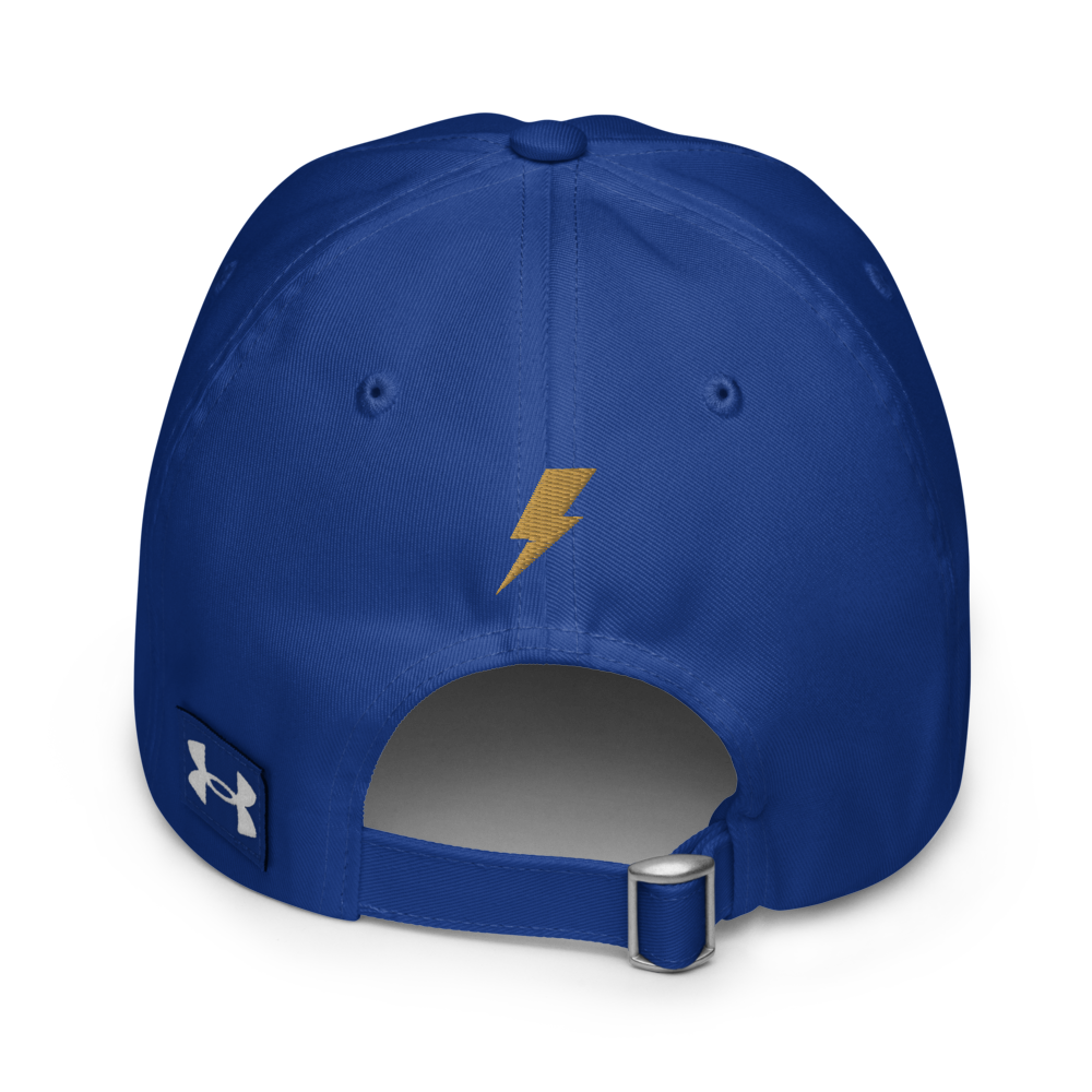Reliable Cap (UA Dad Hat) — Royal Blue (back)